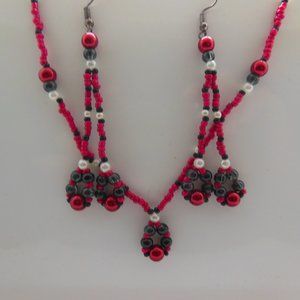 Handmade Set Earrings and Necklace